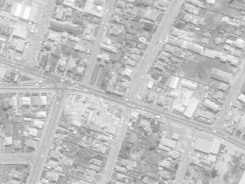 247 Ferry Road from the air, 1975-1979