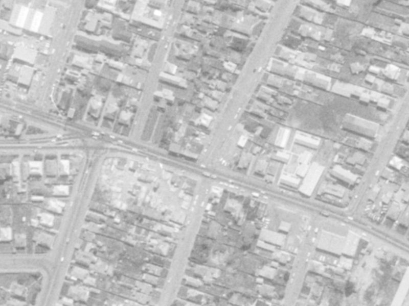 251 Ferry Road from the air, 1975-1979