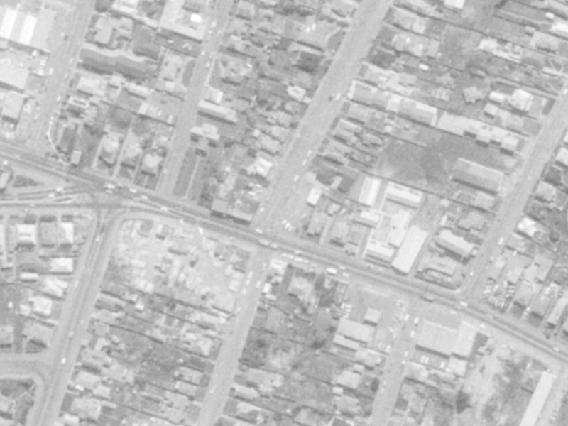 255 Ferry Road from the air, 1975-1979