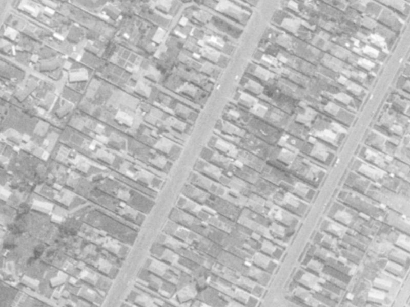 78 Mackworth Street from the air, 1975-1979