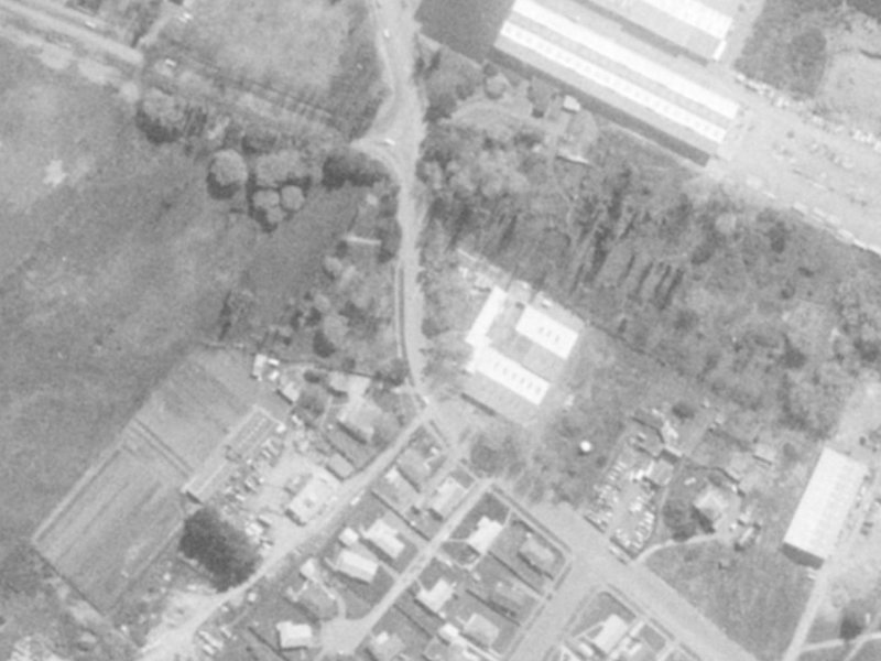 80 Maces Road from the air, 1975-1979