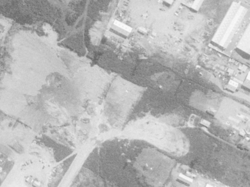 35 Newtown Street from the air, 1975-1979