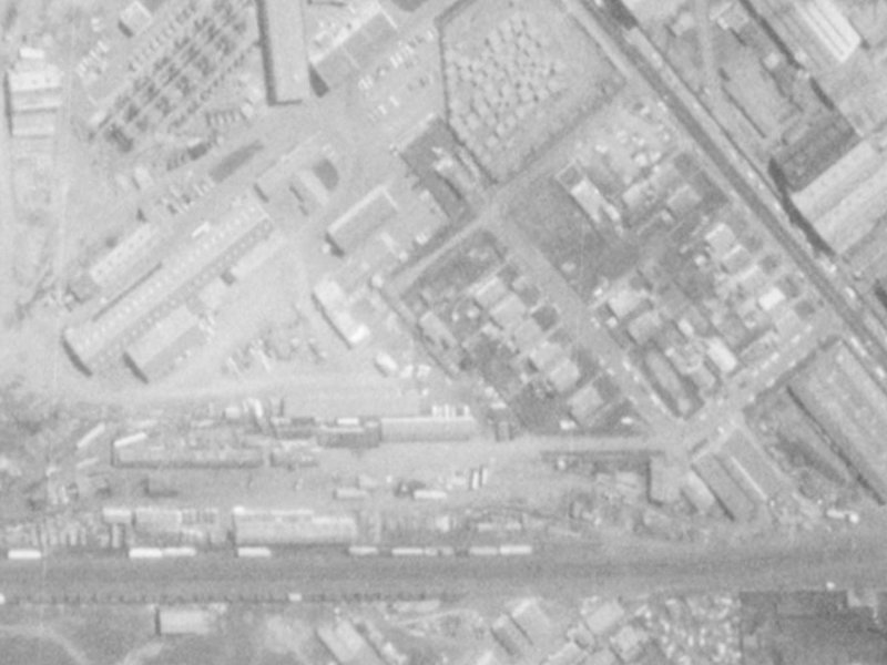 81 Whiteleigh Avenue from the air, 1975-1979