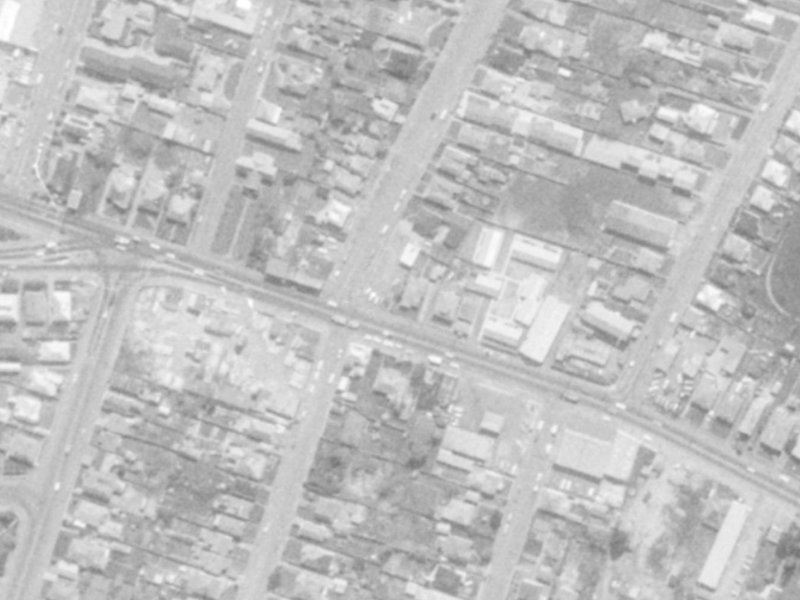 257 Ferry Road from the air, 1975-1979
