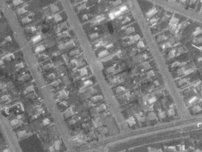 10 Mortlake Street from the air, 1975-1979