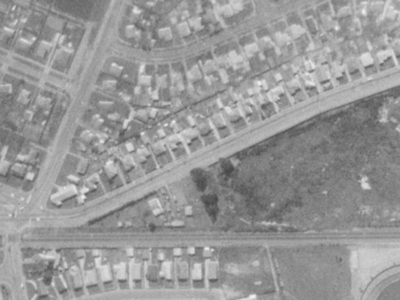 292 Waterloo Road from the air, 1975-1979