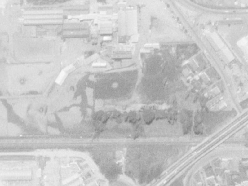 1 Distribution Lane from the air, 1975-1979