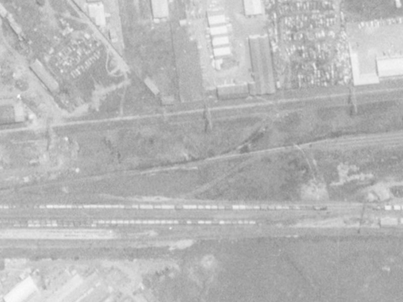 295 Blenheim Road from the air, 1975-1979