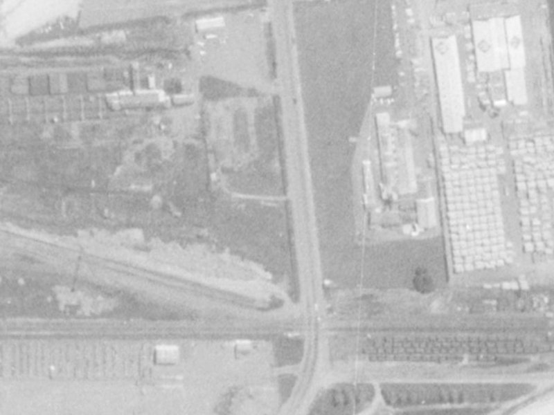 Matipo Street from the air, 1975-1979