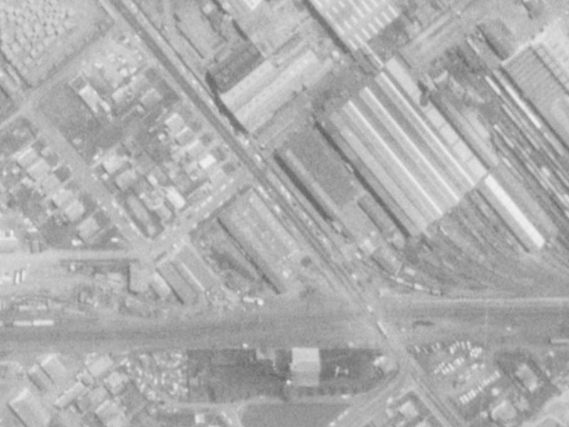 20 Troup Drive from the air, 1975-1979