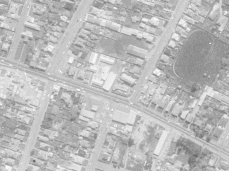 271 Ferry Road from the air, 1975-1979