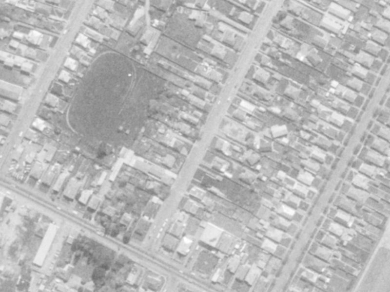 23 Bordesley Street from the air, 1975-1979