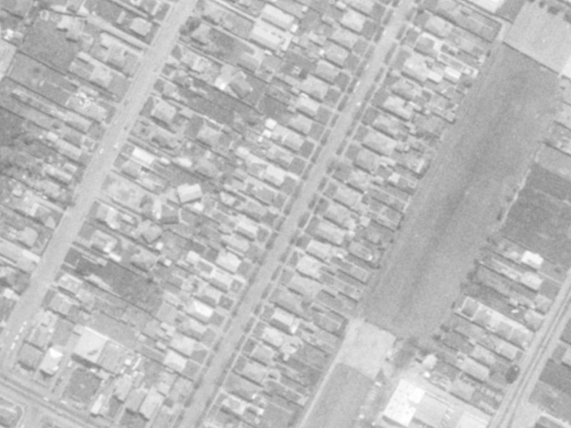 35 Ryan Street from the air, 1975-1979