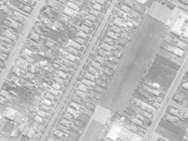 40 Ryan Street from the air, 1975-1979