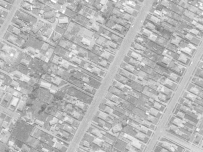 69A Mackworth Street from the air, 1975-1979