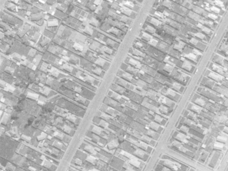 74 Mackworth Street from the air, 1975-1979