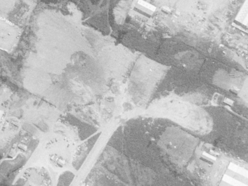 712 Newtown Street from the air, 1975-1979