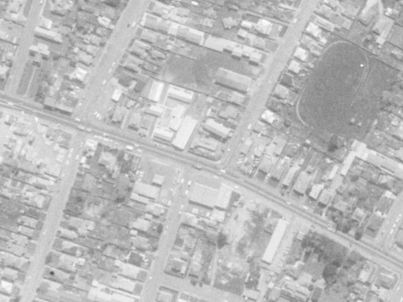 262 Ferry Road from the air, 1975-1979