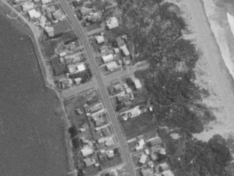 8 Godwit Street from the air, 1975-1979