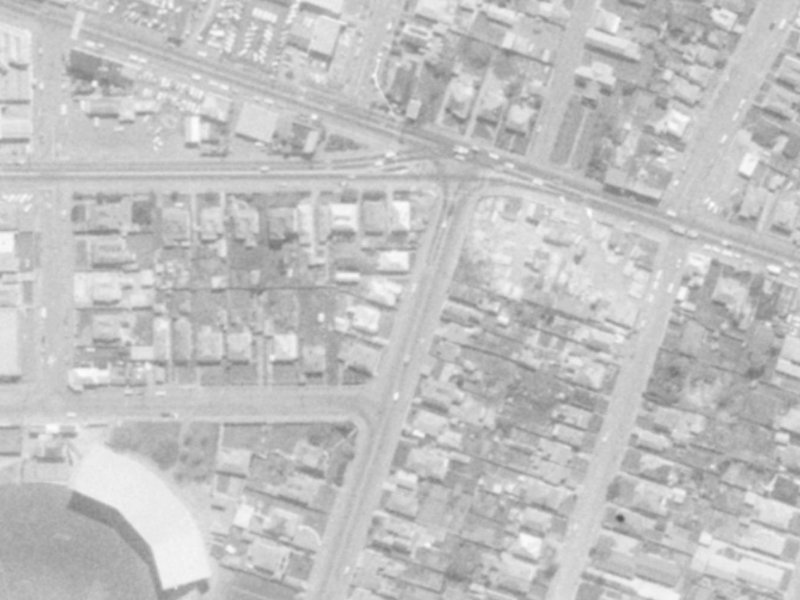 457 Wilsons Road North from the air, 1975-1979