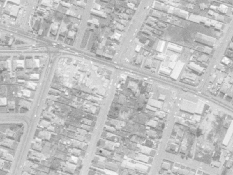 109 Barbour Street from the air, 1975-1979