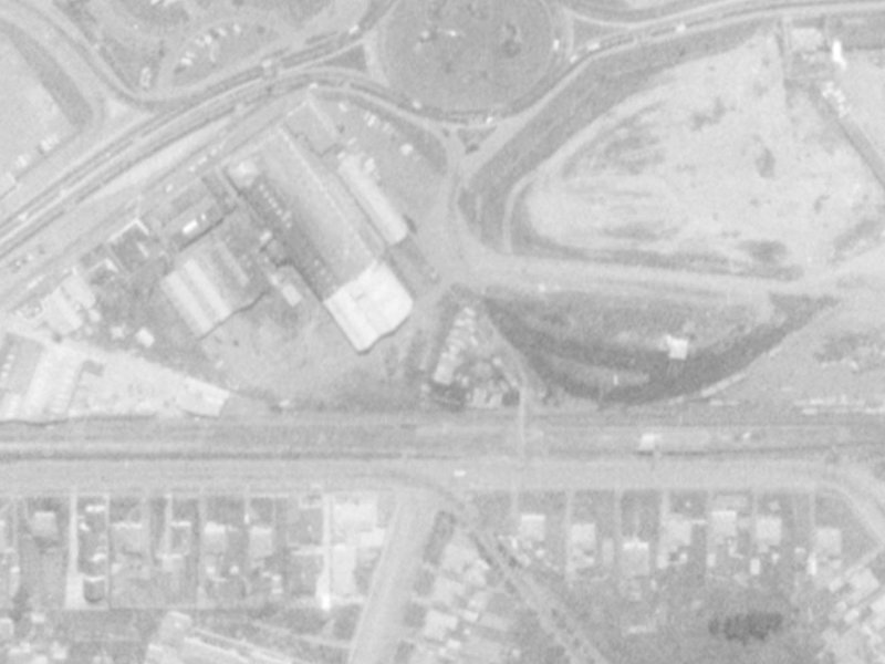 22 Alloy Street from the air, 1975-1979