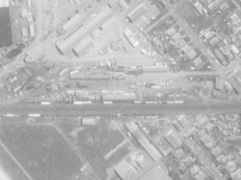9 O'Shannessey Place from the air, 1975-1979
