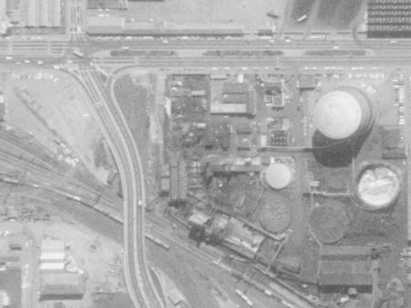 31A Iversen Terrace from the air, 1975-1979