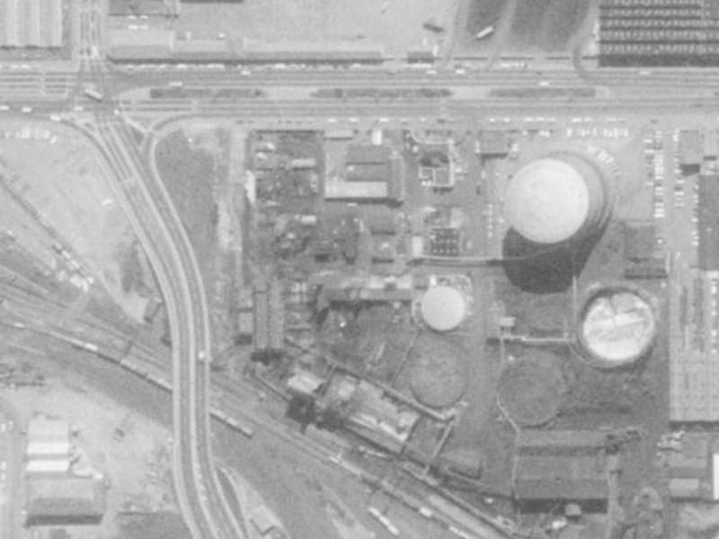 31B Iversen Terrace from the air, 1975-1979