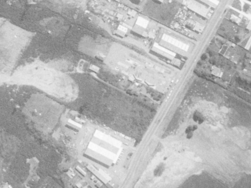 7 Edison Place from the air, 1975-1979