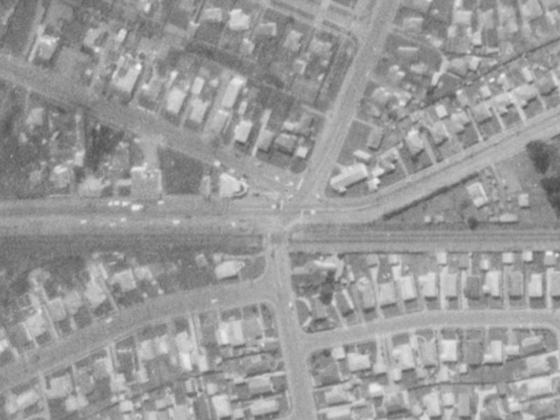 3 Gilberthorpes Road from the air, 1975-1979