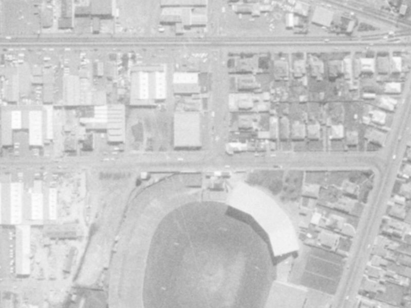 60 Stevens Street from the air, 1975-1979
