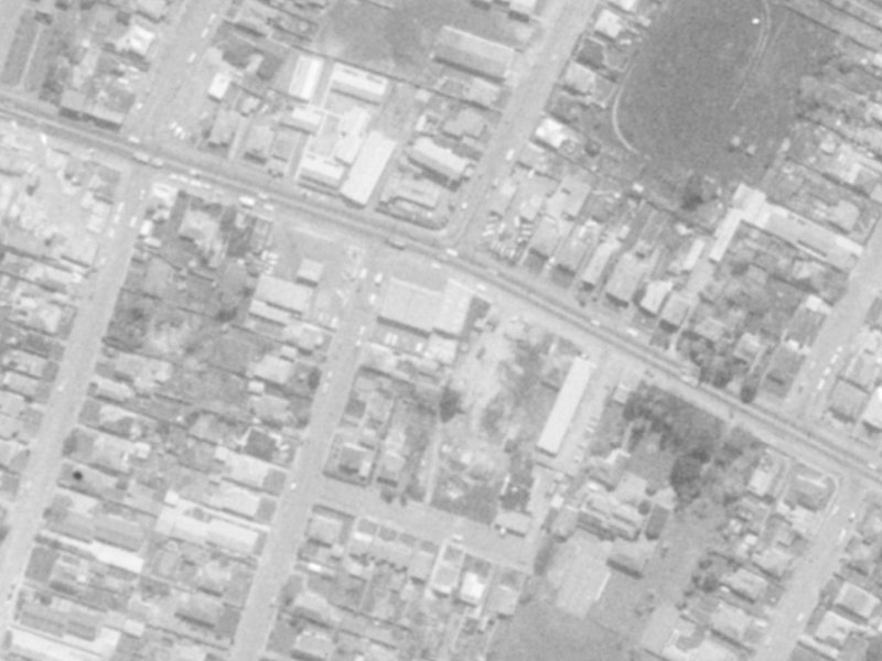 268 Ferry Road from the air, 1975-1979
