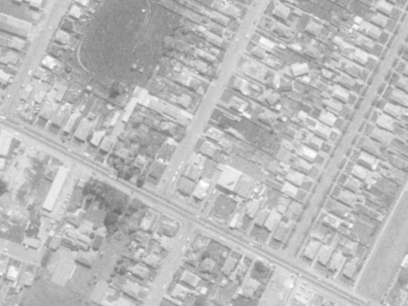 66 Ryan Street from the air, 1975-1979