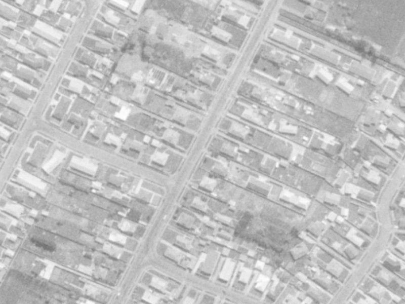 83 Tilford Street from the air, 1975-1979