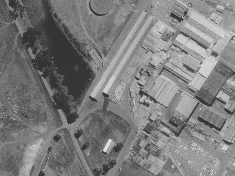 27 Enterprise Avenue from the air, 1975-1979