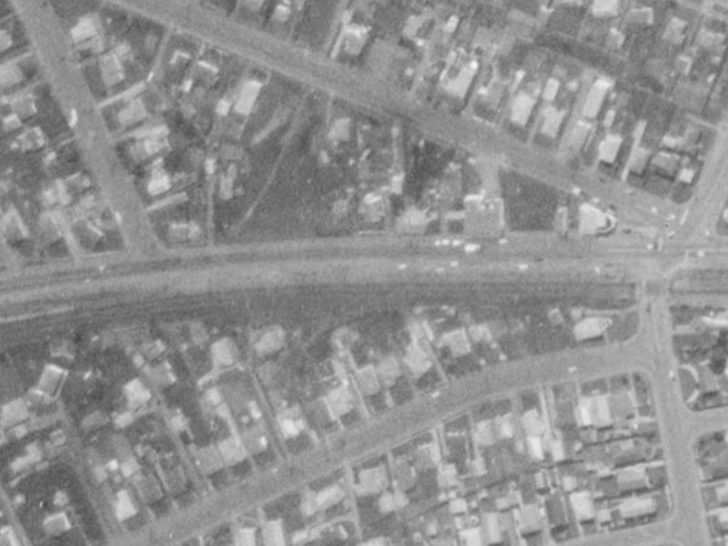 157 Foremans Road from the air, 1975-1979