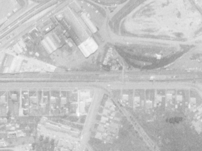 18 Alloy Street from the air, 1975-1979