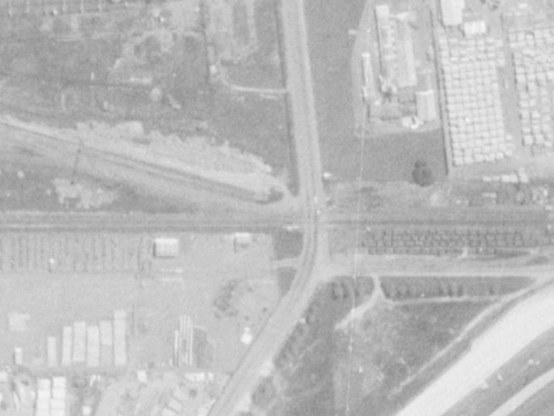 125 Matipo Street from the air, 1975-1979