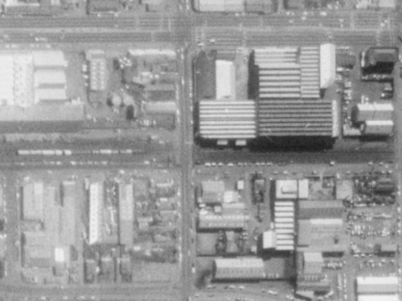 9/166 Moorhouse Avenue from the air, 1975-1979