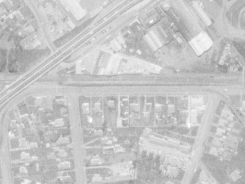 14 Hayton Road from the air, 1975-1979