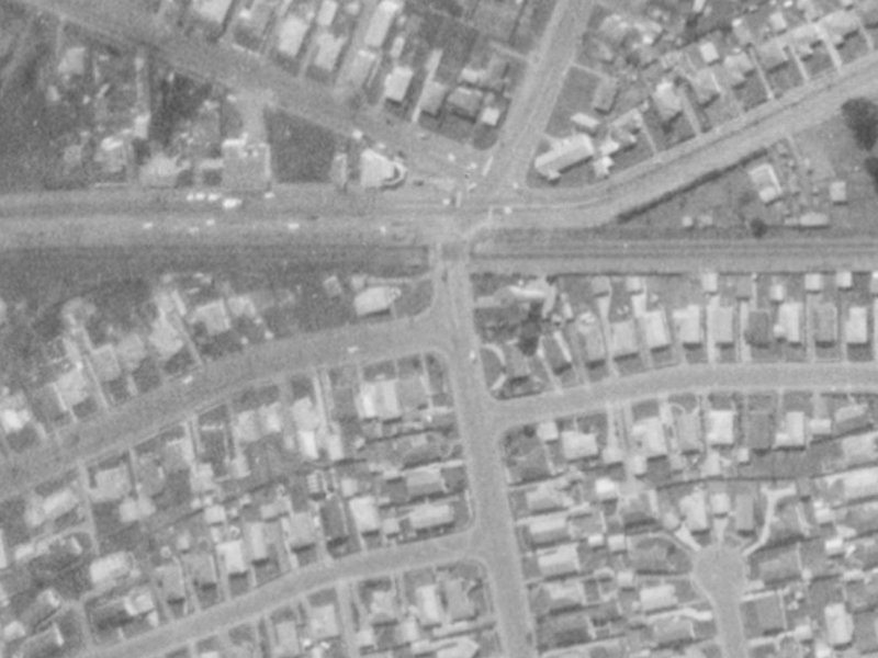 134 Foremans Road from the air, 1975-1979