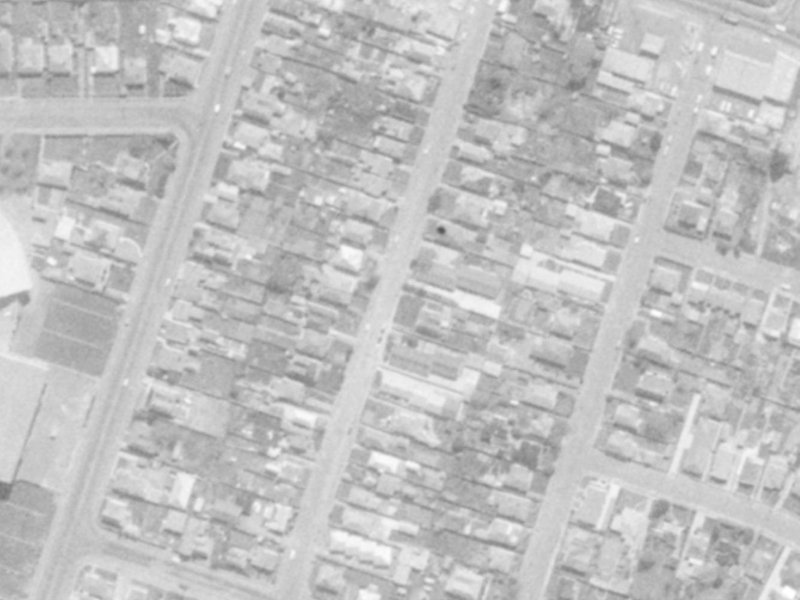 88 Barbour Street from the air, 1975-1979