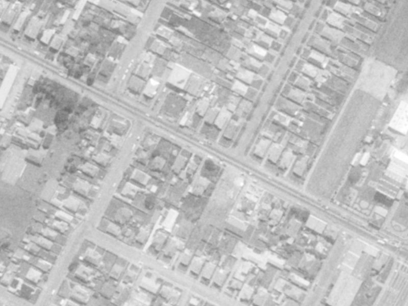 322 Ferry Road from the air, 1975-1979