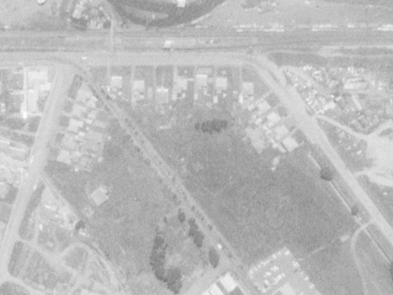 20 Dakota Crescent from the air, 1975-1979
