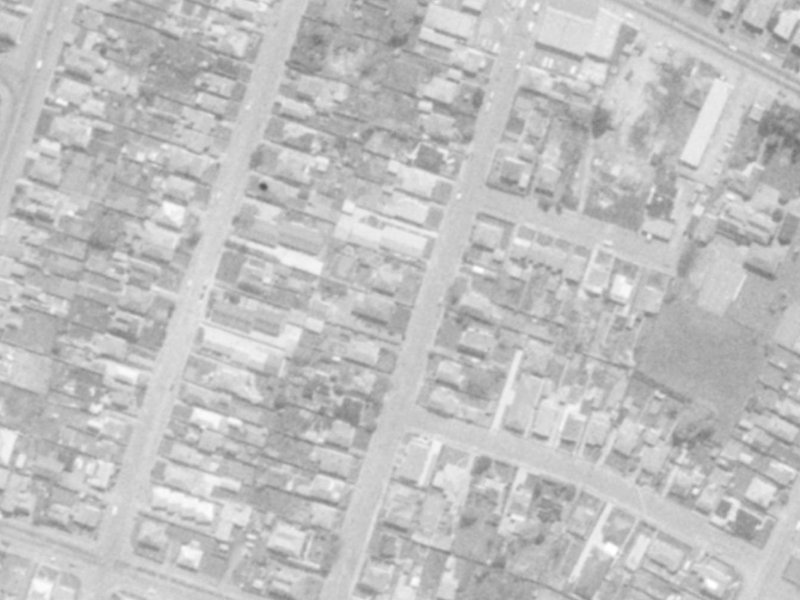 89A Grafton Street from the air, 1975-1979