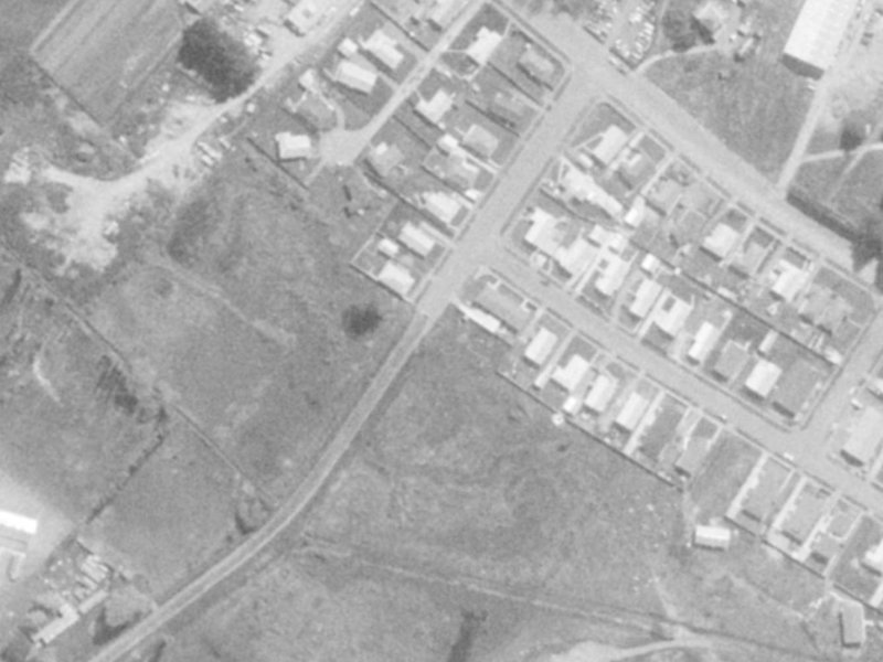 162 Saint Johns Street from the air, 1975-1979