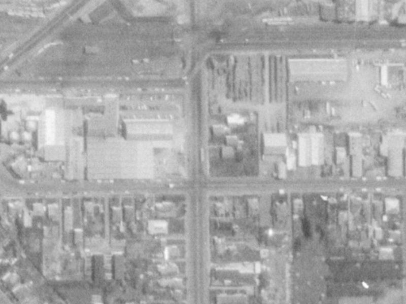 36 Grove Road from the air, 1975-1979