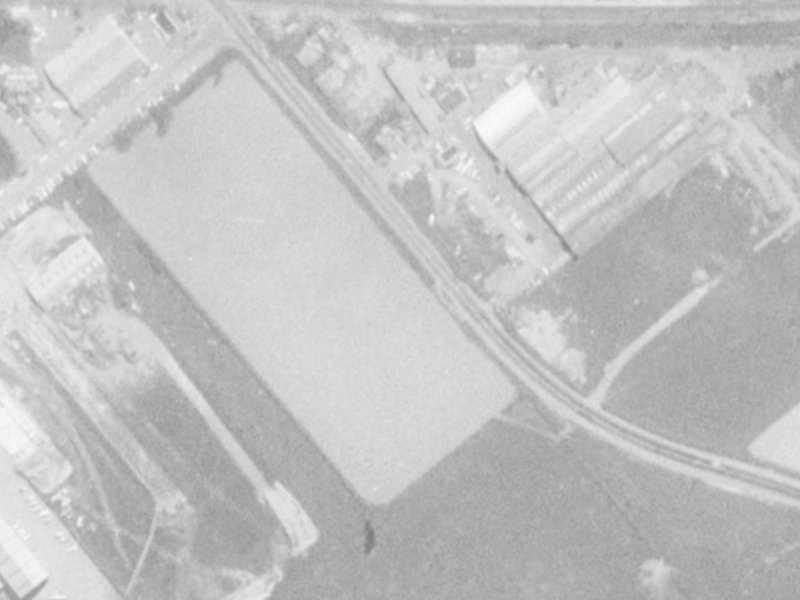 243 Annex Road from the air, 1975-1979