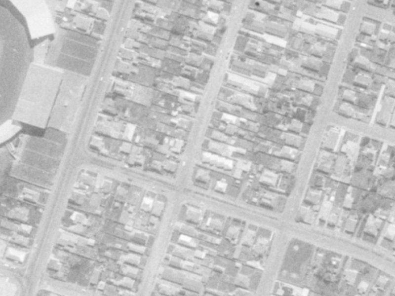 64 Barbour Street from the air, 1975-1979